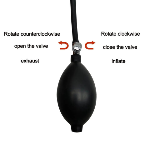 Inflatable Pipe Plug Balloon For Plumbing Tests And Pipe Sealing, Temporary Water Blocker And Leak Test Plug For PVC Pipes Two To Three And A Half Inches