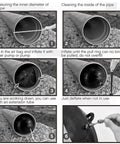 Rubber Test Ball Sewer Test Plug Inflatable Pipe Plug For Laboratory Testing And Sewer Line Maintenance 4 Inch Diameter