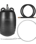 Inflatable Pipe Test Plug Kit With 39.37 Inch Quick Install Extension Hose, Anti Fall Steel Ring And Steel Chain For Pipeline Inspection