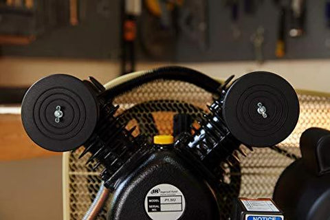 Close-up of the Ingersoll Rand P1.5IU-A9 2hp 20 gal Single-Stage Compressor (115/1) 42663401 showing dual piston detail.