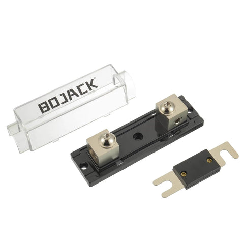 Inline ANL Fuse Holder For 0 2 4 Gauge AWG With 100 Amp Fuse, No Terminal Block Setup, Car Audio Power Block