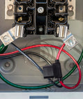 Two Pack Inline Fuse Holders For 12V Systems with 16 AWG Wire, waterproof with 15A ATC ATO Standard Blade Fuses installed in a circuit