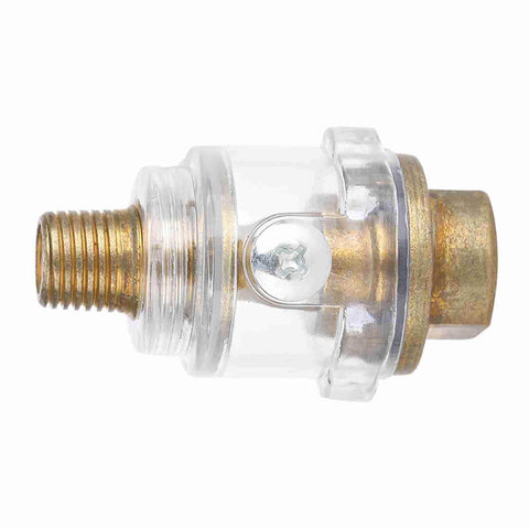 Inline Oil Lubricator For Tools And Compressors With Automatic Lubrication System Delivers Consistent Oil Through The Pipe