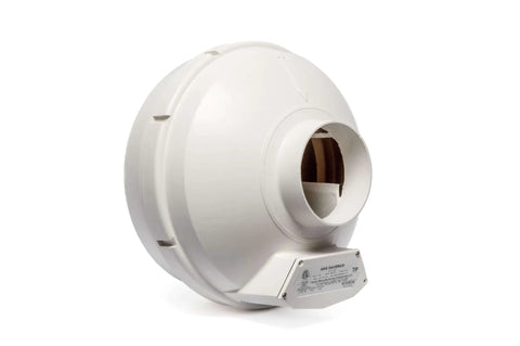 Maverick Radon Fan Kit For 3 Inch Installation, Quiet And Energy Efficient Inline Radon Mitigation Fan For 4 Inch Ducting, High Performance Home Setup With Easy One Click Wiring By Festa AMG.