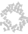 Inline Skate Plastic Bearing Spacers And Side Plugs Kit 50 Pieces Durable Replacements for Roller Skates