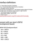 Interface definition and ESP32 connection guide for INMP441 Omnidirectional MEMS Microphone Module With I2S Digital Output Low Power And High Precision Bottom Port Ideal For PCB Embedded Audio Systems Microcontroller Projects And Pro Audio Applications 5 Piece Pack
