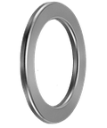 Angled view of Inner Ring WS110160 for Thrust Roller Bearing, Metric 110 mm ID, 160 mm OD, single inner race component.