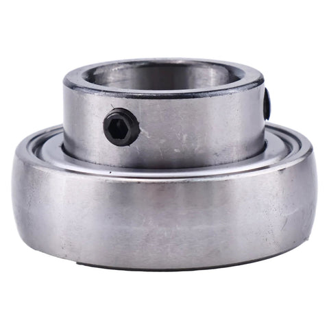 Set Of 2 1 Inch Insert Ball Bearings SB205-16 FHS205-16 AS205-100 YA100RRB with screws front view