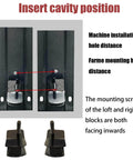 Anti Vibration Rubber Mounts For Generators Compatible With Predator 7000 And 8750 Watt Models showing cavity position alignment.