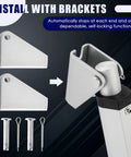 12V linear actuator for home automation with brackets
