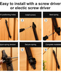 Step-by-step guide to install 14" Fence gate Spring self Closing and Adjustable for Wooden or Vinyl Fence, Carbon Steel, Black (gate spring-14)