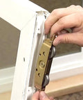 Installation of Heavy Duty Sliding Patio Door Roller Assembly Replacement Kit With One And One Quarter Inch Steel Ball Wheel Bearings