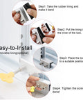 Four Sets Sliding Window Locks With Key For Vertical And Horizontal Sliding Windows Installation Guide