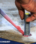 Installing Heavy Duty Grade 55 Threaded Rod For Structural Anchoring, Fasteners Plus, 1 Inch Dia, ASTM F1554, Galvanized