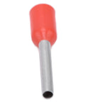 Heavy Duty Insulated Ferrule Terminals Set In Copper With PVC Insulation, 0.75mm2 AWG 20, single terminal close-up view