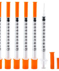 Insulin Syringe 1 Milliliter 31G 5 Sixteenth Inch Disposable 20 Count Packaged With Clear Markings And Smooth Plunger