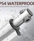 Close-up of 12v Actuator Heavy Duty 12v 18 Inch Stroke Electric Actuator 12v Linear Actuator 6000N 1320lb showing IP54 waterproof design.