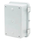 Built Tough Outdoor IP67 ABS Junction Box With Hinged Cover Weatherproof Electrical Enclosure
