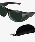 IR Five Point Zero Welding Safety Glasses Wrap Around UV Protection Arc Welding with carrying case