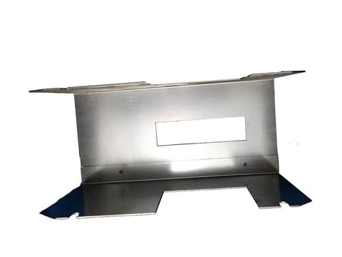 Front view of Durable Iron Protective Cover For Elevator Speed Limiter DG-267JTR Beefed Up Shield Replacement Housing