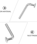 Pallet Rack Drop Pins 100 Pcs M5x5mm J Bolt Safety Clips Cross Beam Lock Pins For Warehouse And Home, iron material, rust-proof