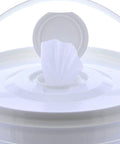 96 Percent Isopropyl Alcohol Wipes 4000 Count Bulk Pack dispenser lid open showing wipe