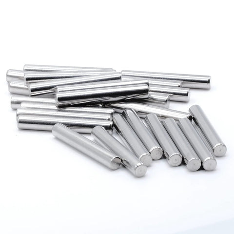 Ivar Shelf Dowel Pins Replacement Pack Of 24 6x40mm Compatible With IKEA Part 101324 For IVAR Bookshelf steel pins displayed