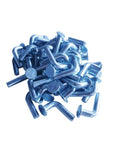 Heavy Duty J Bolt Safety Pins For Pallet Racks And Shelving Systems Lokatall 50 Pack Universal Drop Pins in galvanized carbon steel pile