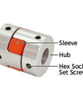 NBK Japan MJC-14-BL 3mm to 5mm Jaw-type Flexible Coupling - Buy Bearings online - Fast US Shipping
