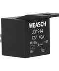 2 Pack JD1914 Car Relay 12V 40A SPDT 5 Pin Waterproof Auto Relay for boats, tractors, trucks, motorcycles, starters, beefy heavy duty