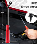 Close-up of fastener remover tool from 5 In 1 Jeep Wrangler Grille Fastener Kit With Push Type Plastic Rivets 151 PCS