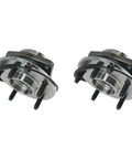 Front Left And Right Wheel Bearing And Hub Assembly Two Piece Set For 2007 2017 Jeep Wrangler JK Direct Fit OE Replacement