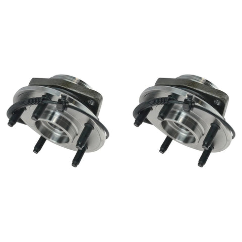 Front Left And Right Wheel Bearing And Hub Assembly Two Piece Set For 2007 2017 Jeep Wrangler JK Direct Fit OE Replacement