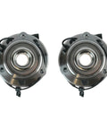 Front Left And Right Wheel Bearing And Hub Assembly Two Piece Set For 2007 2017 Jeep Wrangler JK Direct Fit OE Replacement