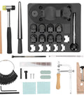 Complete Ring Bender Kit for Spoon Rings 3 in 1 Jewelry Saw Bow and Measuring Tool With Nylon Mold and Bending Machine