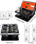 Pen Type Jewelry Plating Machine Kit with Electroplating Pen, beakers for gold, silver, nickel plating, adjustable current display