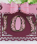 Card using 26 Piece Alphabet Letter Metal Cutting Dies For Scrapbooking Card Making And Paper Crafts Dope Die Cuts Vintage 5 cm Height