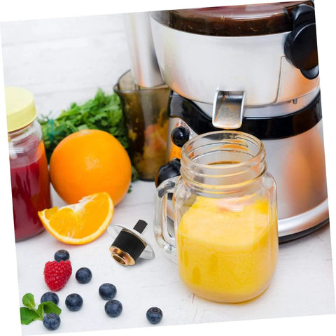 Stainless Steel Juicer Drive Coupling Replacement Part Easy Install Durable Juicer Coupler For Most Juicers Keeps Performance Strong And Efficiency High Kitchen Grade Replacement Accessory next to fresh fruits and juice