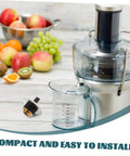 Juicer with Stainless Steel Blender And Juicer Coupling Replacement Part With Plug And Play Easy Install And Secure Connection