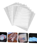 Jumbo Clear Shrink Bags For Poultry 25x18cm Heat Shrink Film With Sealer Perfect For Chickens, packaging examples included