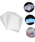 Jumbo Clear Shrink Bags For Poultry 25x18cm Heat Shrink Film With Sealer Perfect For Chickens, Clear Plastic Packing Bags