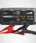 1000 Amp UltraSafe Jump Starter 12V Lithium Battery Booster Pack Portable Jump Box Power Bank and Jumper Cables For 6.0L Gas and 3.0L Diesel Engines Up To 20 Starts Per Charge With Spark Proof and Reverse Polarity Protection