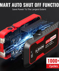 High Power 4000A Jump Starter For 12V Vehicles Up To 8.0L Gas And 7.0L Diesel Engines with USB ports and LCD display