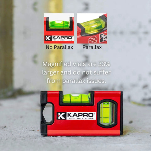 Heavy Duty Magnetic Toolbox Level With V Groove And Dual Readout Vials VPA Certified for Quick Accurate Alignments Kapro 771M
