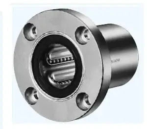 Front view of ✝️ KBF60GUU NB Bearing 60mm Ball Bushings Linear Motion Bearing, designed for smooth motion in mechanical systems, 1-pack