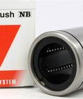 KBS12UU NB Bearing 12mm Ball Bushings Linear Motion Bearing shown with packaging, designed for smooth motion and stable alignment.