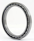 KD120CPO Thin Section Bearing ID 12" OD 13" Width 1/2" inch side view showing open brass cage and ball elements.