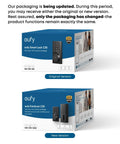 Original and new packaging of Keyless Entry Smart Lock With Built In WiFi Keypad Deadbolt For Front Door No Bridge Required Easy Installation With App Remote Control Auto Lock And Voice Control Battery Level Indicator And Secure Access Management BHMA Grade 3 displayed side by side