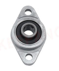 KFL08 Cylindrical Roller Bearing Flange Heavy Duty Four Pack From ZHYOHEN With Five Sixteenth Inch Bore Zinc Alloy Housing and Bearing Steel