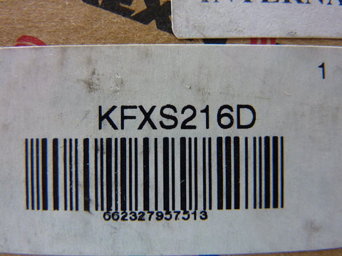 Barcode and label of Flange Block Ball Bearing Assembly KFXS216D For Link-Belt Intermediate-Duty Pro Grade Machinery.